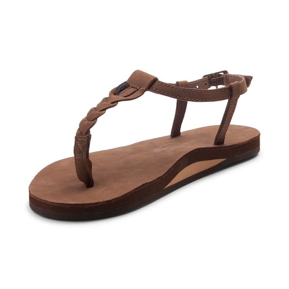 Rainbow Sandals T-Street Single Layer Braide Ankle Strap Sandals Sz 10 NWT